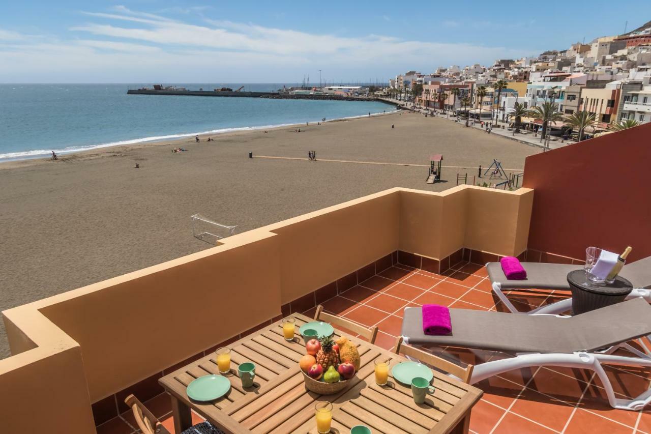 Apartmán Ocean View Penthouse Gran Tarajal Exteriér fotografie