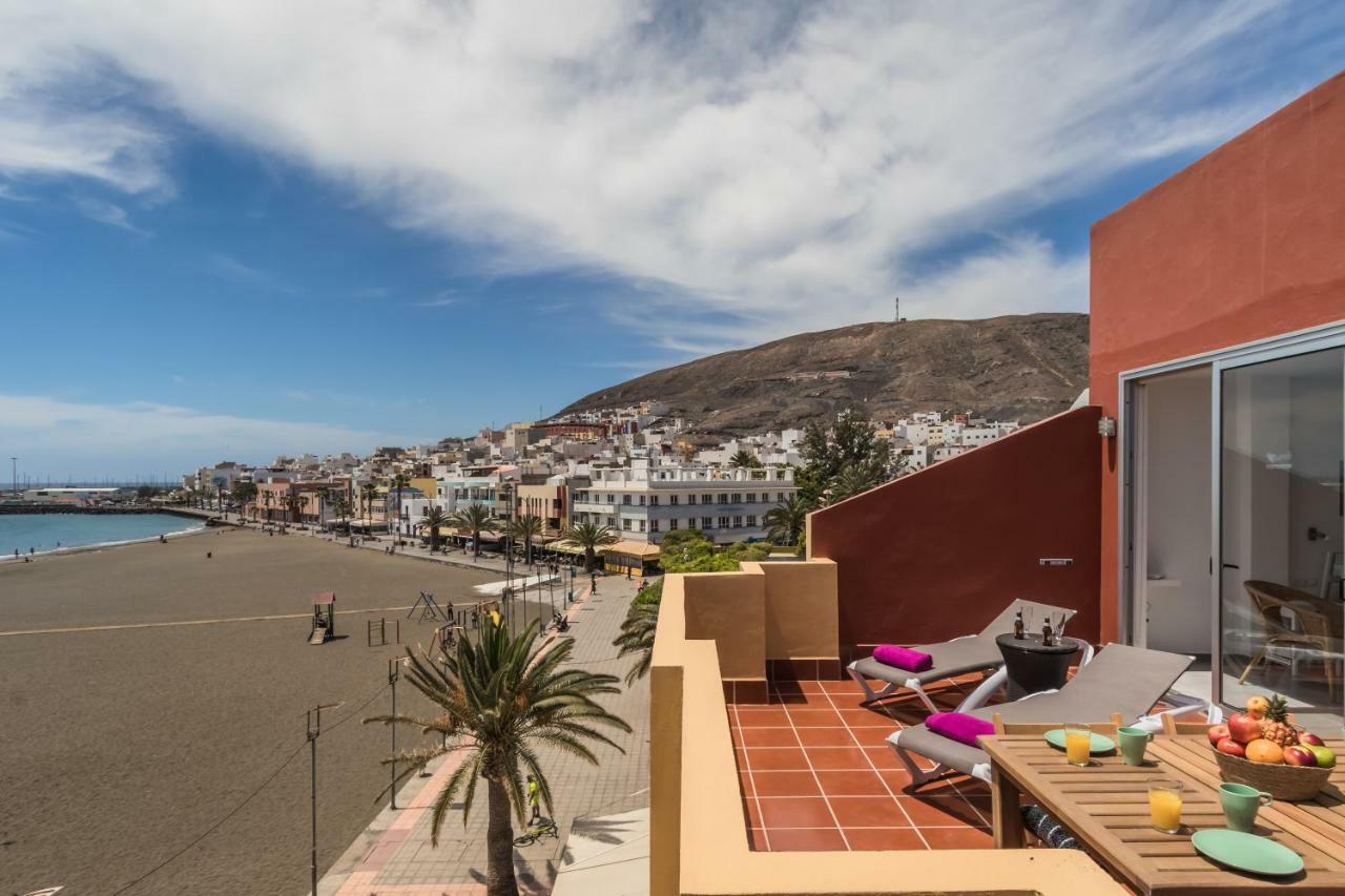 Apartmán Ocean View Penthouse Gran Tarajal Exteriér fotografie