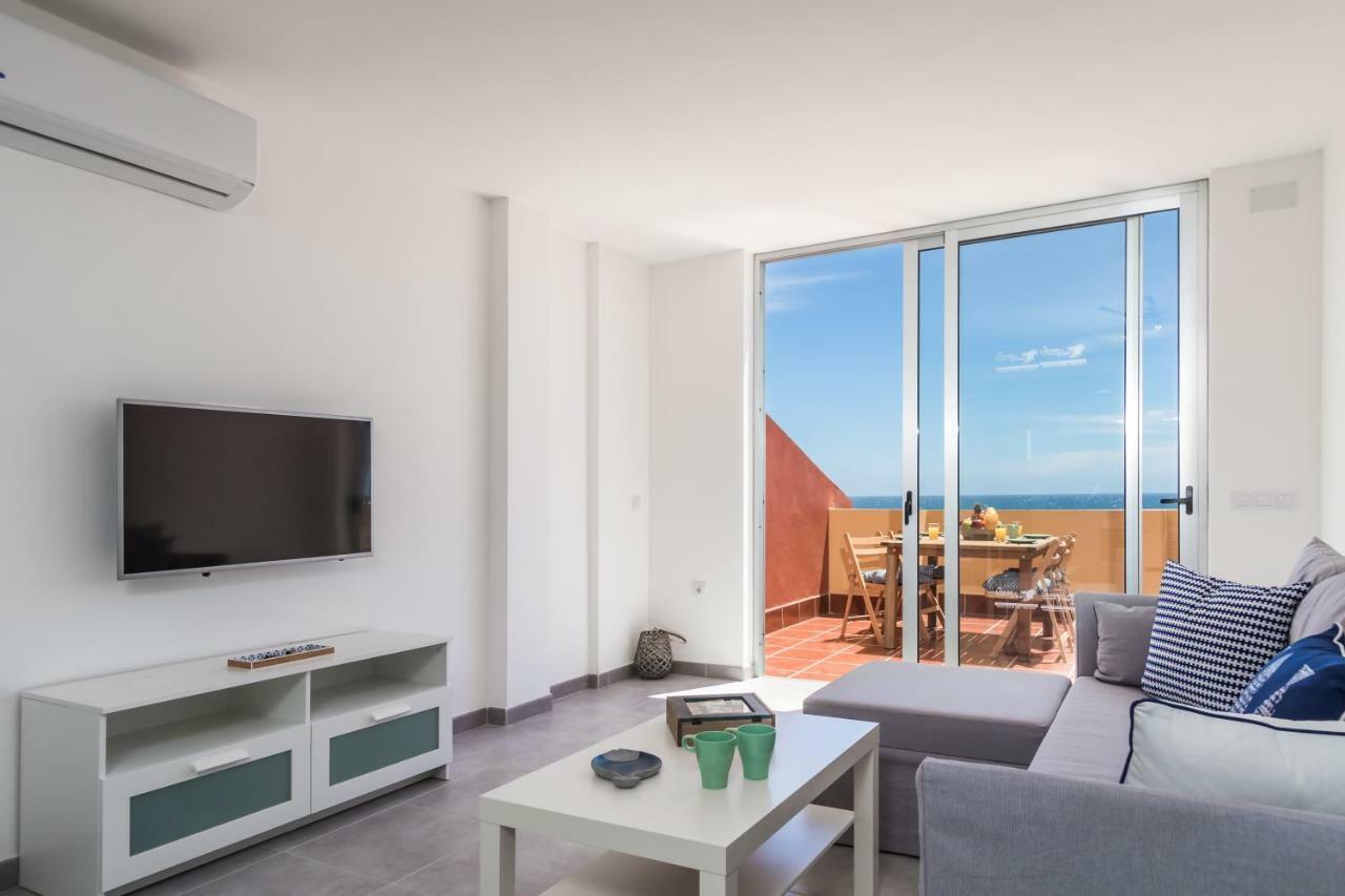 Apartmán Ocean View Penthouse Gran Tarajal Exteriér fotografie