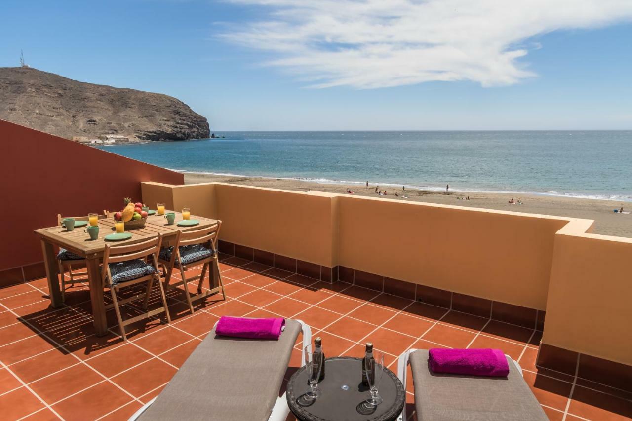Apartmán Ocean View Penthouse Gran Tarajal Exteriér fotografie